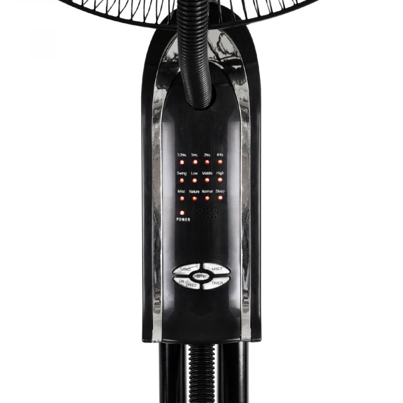 Ventilátor s parou 75 W - čierny