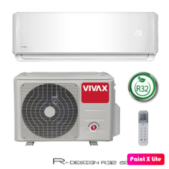 Vivax R+ - Design 2,5 kW biela
