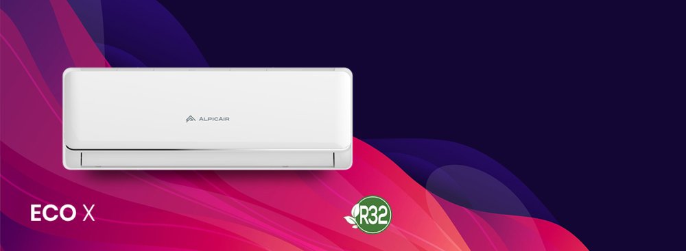 Eco X - Klimatizácia podľa veľkosti miestnosti: - do 27m²