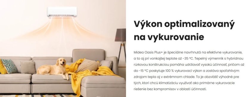 Midea Oasis Plus+ 3,5 kW